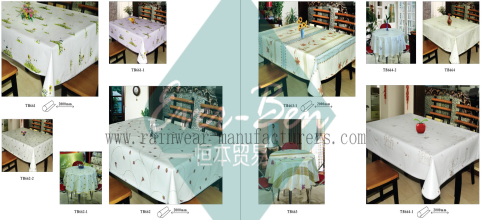 58-59 China square pvc tablecloth manufactory